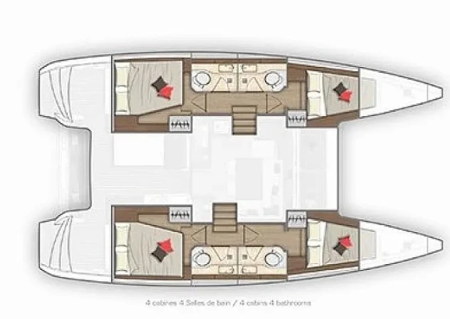 Pronájem lodi Lagoon Lagoon 40 v Preveza na Samboatu