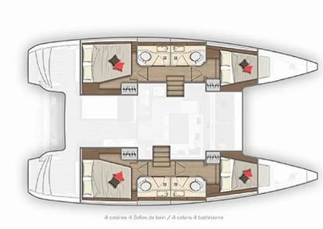 Pronájem lodi Lagoon Lagoon 40 v Preveza na Samboatu