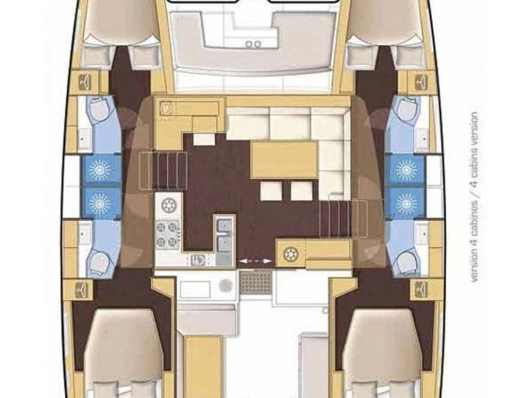 Pronájem lodi Neo Klima lákavé ceny Lagoon 46