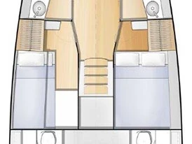 Pronájem jachty v Nea Peramos -Jeanneau Sun Loft 47 na Samboatu