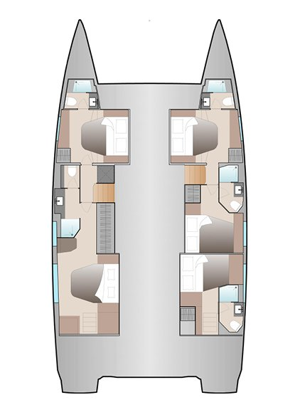 Pronajmout Katamarán se skipperem či ne Fountaine Pajot v Road Town