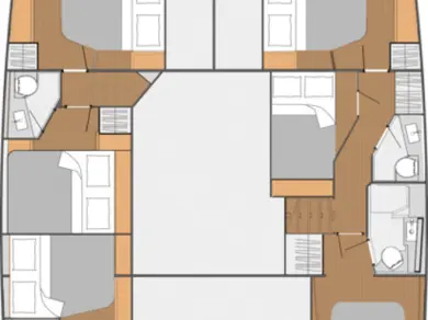 Pronajmout si Fountaine Pajot Saba 50 v Road Town