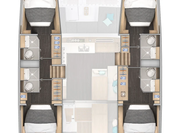 Katamarán k pronájmu v Road Town za nejlepší cenu