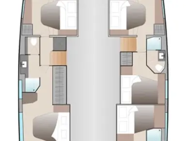 Pronajmout Katamarán se skipperem či ne Fountaine Pajot v Belize City