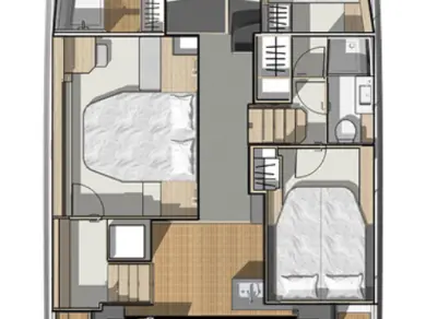 Pronájem Motorová loď Fountaine Pajot s licencí