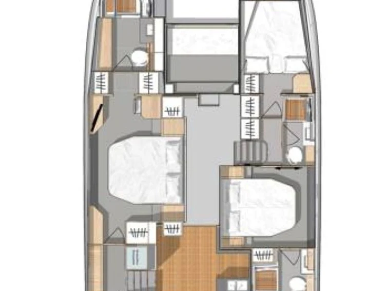 Pronájem jachty v Frenchtown -Fountaine Pajot Fountaine Pajot MY6 na Samboatu