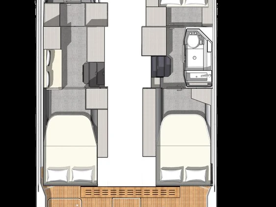 Pronájem lodi Fountaine Pajot Fountaine Pajot MY4.S v La Rochelle na Samboatu