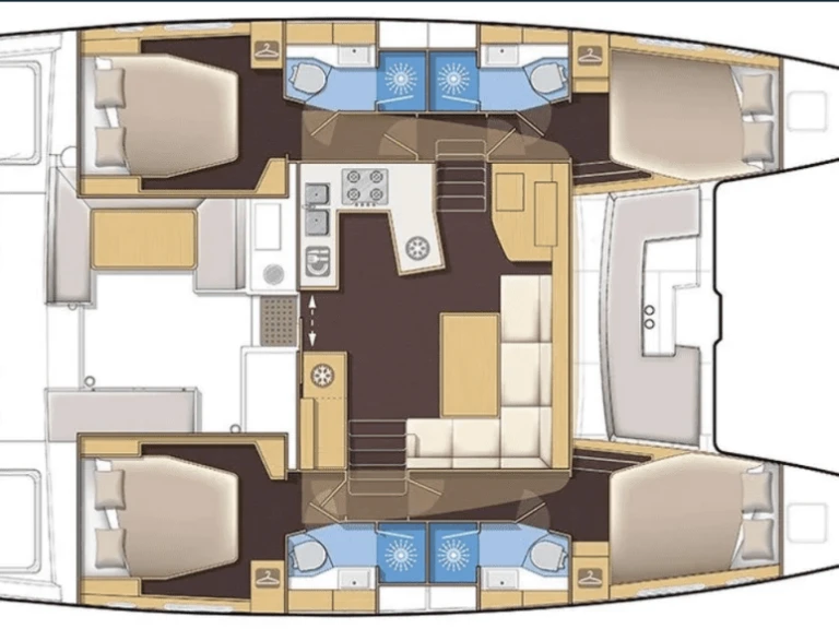 Pronajmout Katamarán se skipperem či ne Lagoon v Parish of Saint George