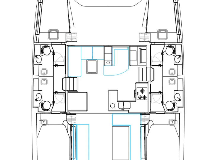 Pronajmout si Nautitech Nautitech 46 Fly v Road Town