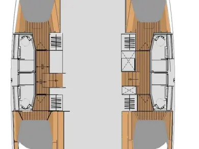 Pronajmout si Fountaine Pajot Elba 45 v Panama City