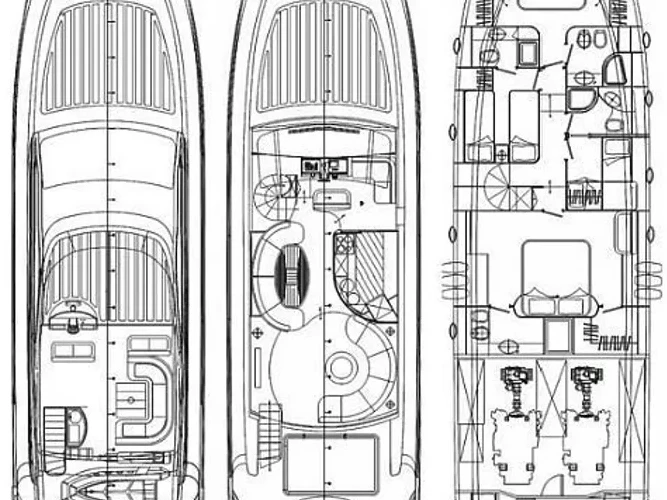 Pronájem lodi Port d'Andratx lákavé ceny Abacus 70