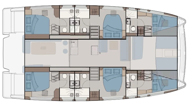 Pronájem jachty v Parham Town -Aquila Aquila 50 Sail na Samboatu