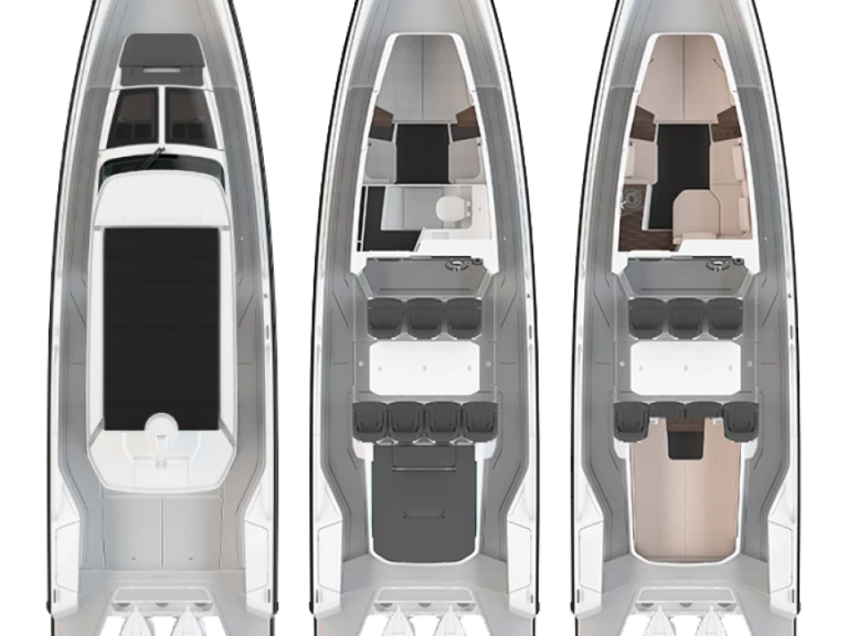 Pronájem lodi Axopar Axopar 37 Sun-Top v Zaton na Samboatu