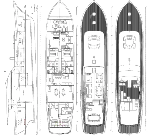 Pronájem jachty v Piraeus -Custom Made Good Life na Samboatu