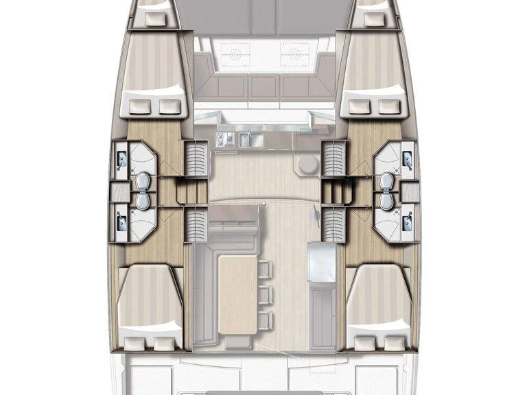 Pronájem Katamarán v Capo d'Orlando -Bali Bali 4.3