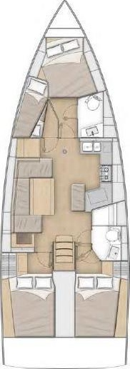 Pronájem lodi Capo d'Orlando lákavé ceny Oceanis 40.1