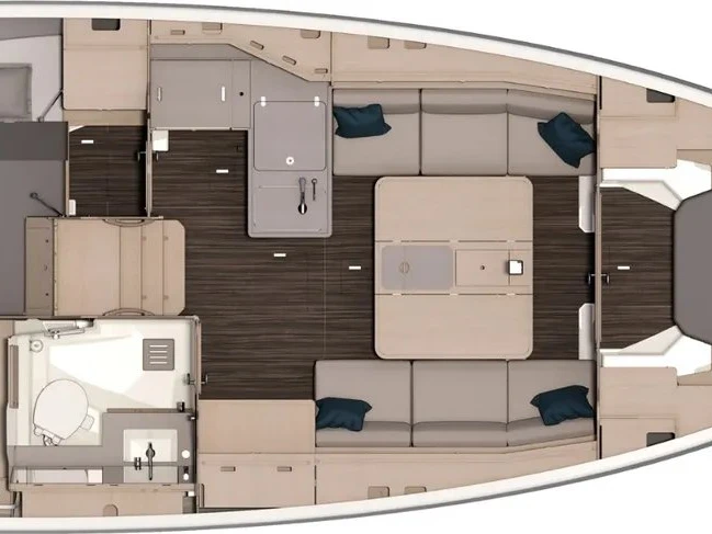 Dufour Dufour 37 jednotlivci a charterové společnosti v Palermo