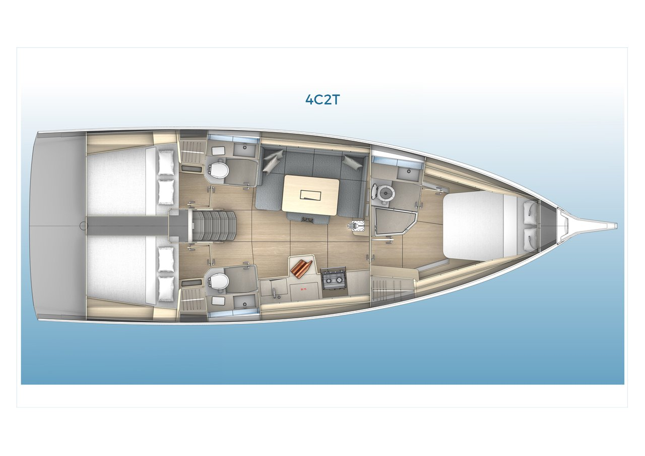 Pronájem lodi Dufour Dufour 41 v Cagliari na Samboatu