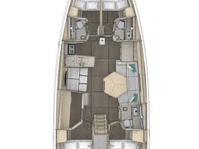 Pronájem lodi Procida lákavé ceny Dufour 48