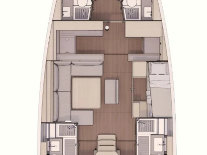 Pronájem Plachetnice Dufour s licencí
