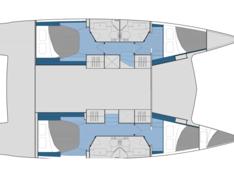 Pronájem lodi Cagliari lákavé ceny Isla 40