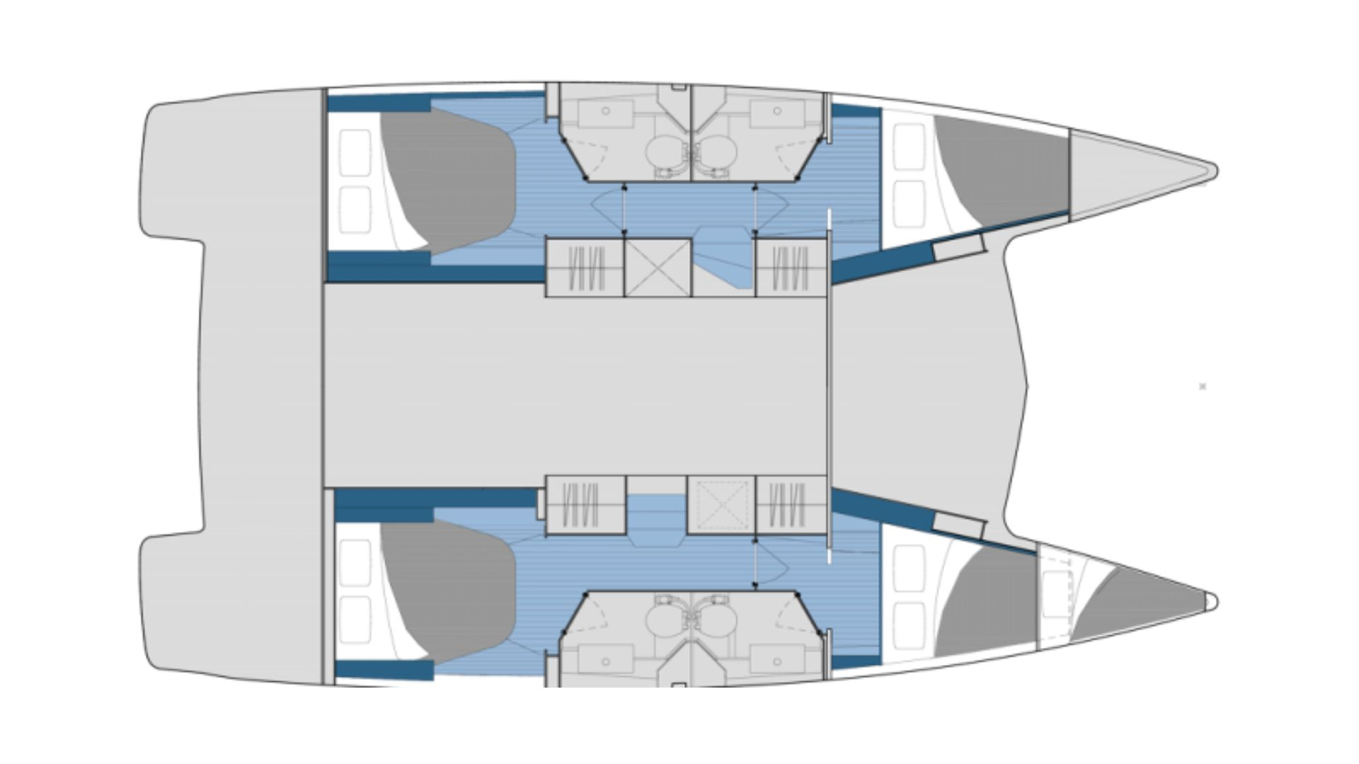 Pronájem lodi Cagliari lákavé ceny Isla 40