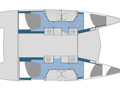 Pronájem lodi Cagliari lákavé ceny Isla 40
