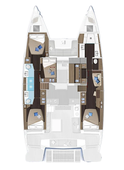 Pronájem jachty v Pula -Lagoon Lagoon 51 na Samboatu