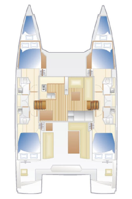 Pronajmout Katamarán se skipperem či ne Nautitech v Gouvia