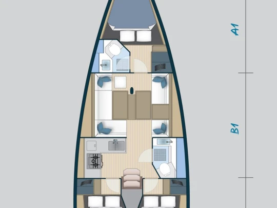 Pronajmout si More Boats More 40 v Trogir
