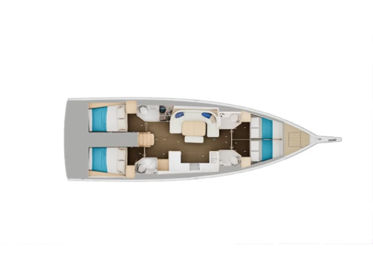 Pronájem lodi Jeanneau Sun Odyssey 455 v Sukošan na Samboatu