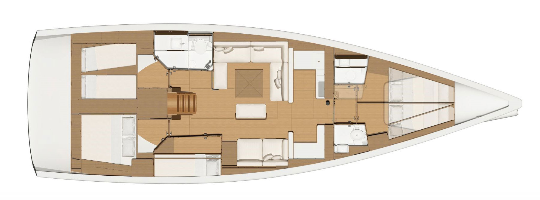 Pronájem lodi La Seyne-sur-Mer lákavé ceny Dufour 520 Grand Large
