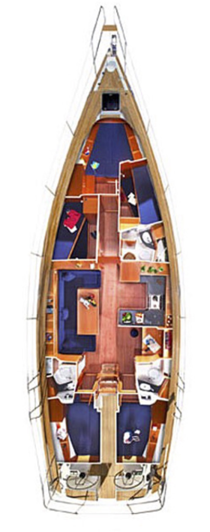 Pronájem lodi Gouvia lákavé ceny Cruiser 51