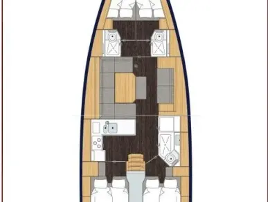 Pronájem jachty v Biograd Na Moru -Bavaria Bavaria C45 na Samboatu