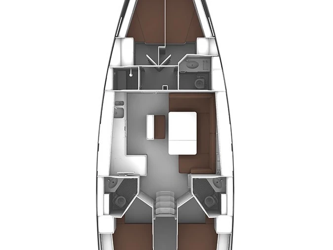 Pronajmout si Bavaria Cruiser 46 v Kaštela
