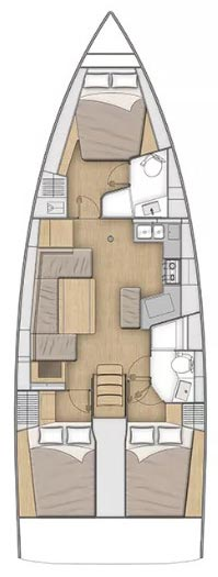 Pronájem jachty v Biograd Na Moru -Bénéteau Oceanis 40.1 Electric na Samboatu