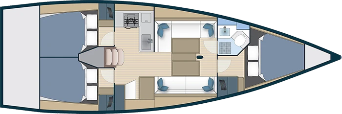 More Boats More 40 jednotlivci a charterové společnosti v Biograd Na Moru