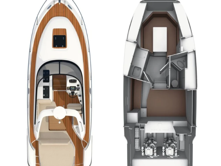 Pronajmout Motorová loď se skipperem či ne Bavaria v Biograd Na Moru