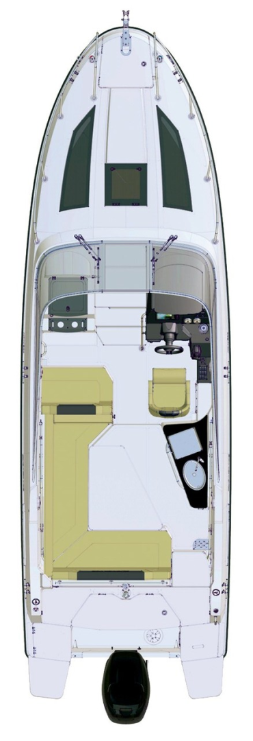 Pronájem jachty v Tribunj -Quicksilver Quicksilver Activ 805 Cruiser na Samboatu