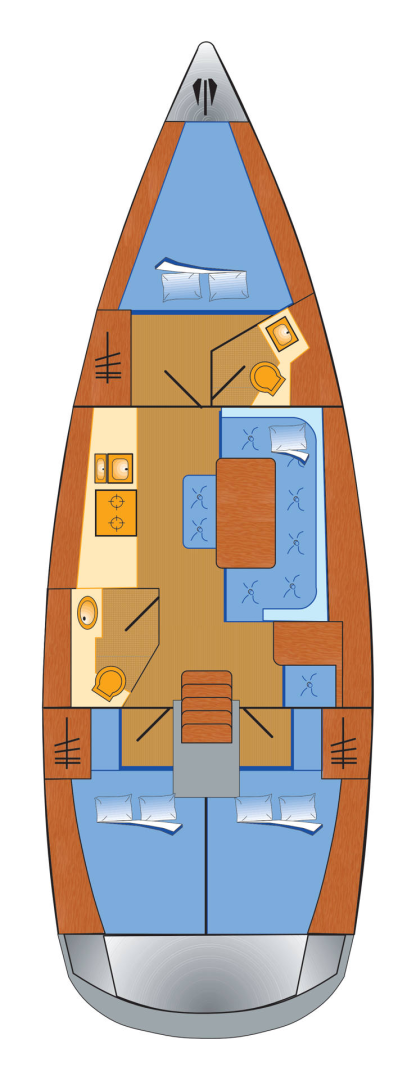 Pronájem Plachetnice v Heiligenhafen -Bavaria Cruiser 41S