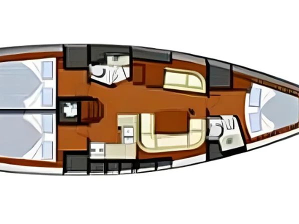 Pronájem jachty v Olbia -Jeanneau Sun Odyssey 42 Performance na Samboatu