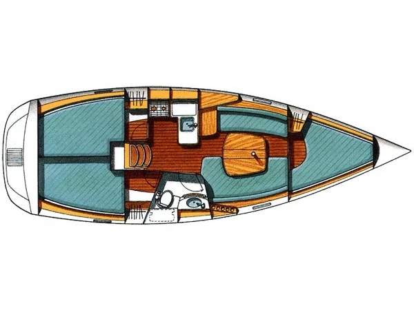 Pronajmout si Bénéteau Oceanis 331 Clipper v Trogir