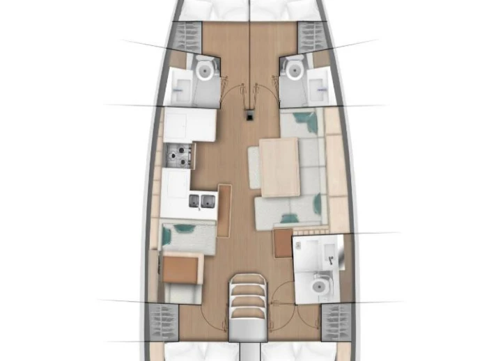 Pronájem jachty v Marina (City) -Jeanneau Sun Odyssey 490 na Samboatu