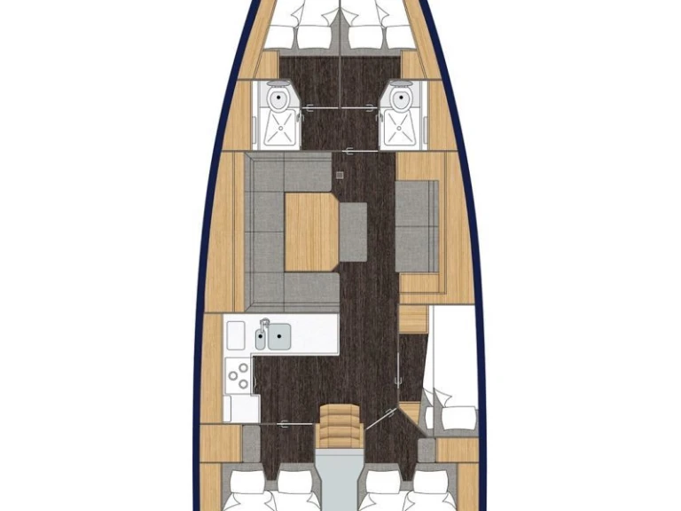 Pronájem lodi Alimos lákavé ceny Bavaria C45 Holiday