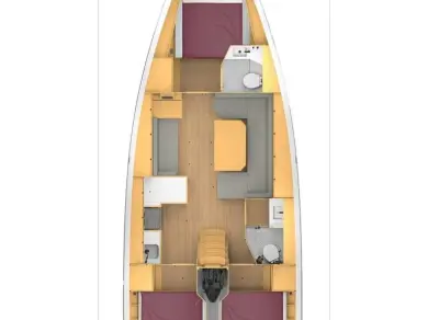 Pronájem jachty v Marmaris -Bavaria Bavaria C42 na Samboatu