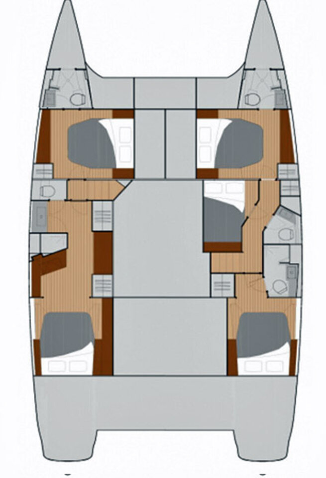 Pronajmout si Fountaine Pajot Saba 50 v Road Town