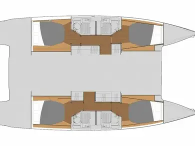 Pronájem Katamarán v Primošten  -Fountaine Pajot Astrea 42