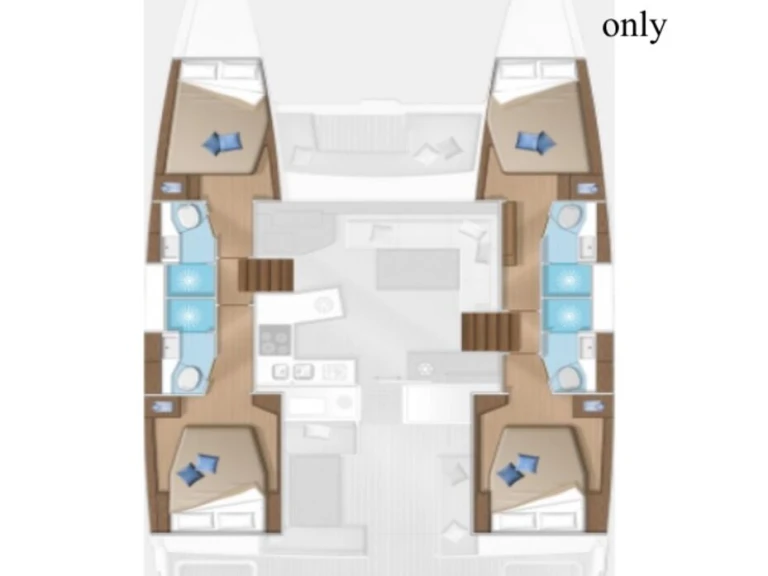 Pronájem lodi Lagoon Lagoon 46 v Furnari na Samboatu