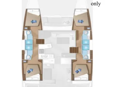 Pronájem lodi Lagoon Lagoon 46 v Furnari na Samboatu