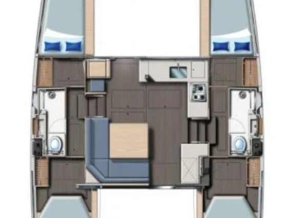 Pronajmout Katamarán se skipperem či ne Leopard Catamarans / Robertson & Caine v Furnari
